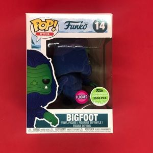 Funko Pop! Flocked Bigfoot BLUE #14 - 2018 Spring Convention Exc (ECCC) LE 2500